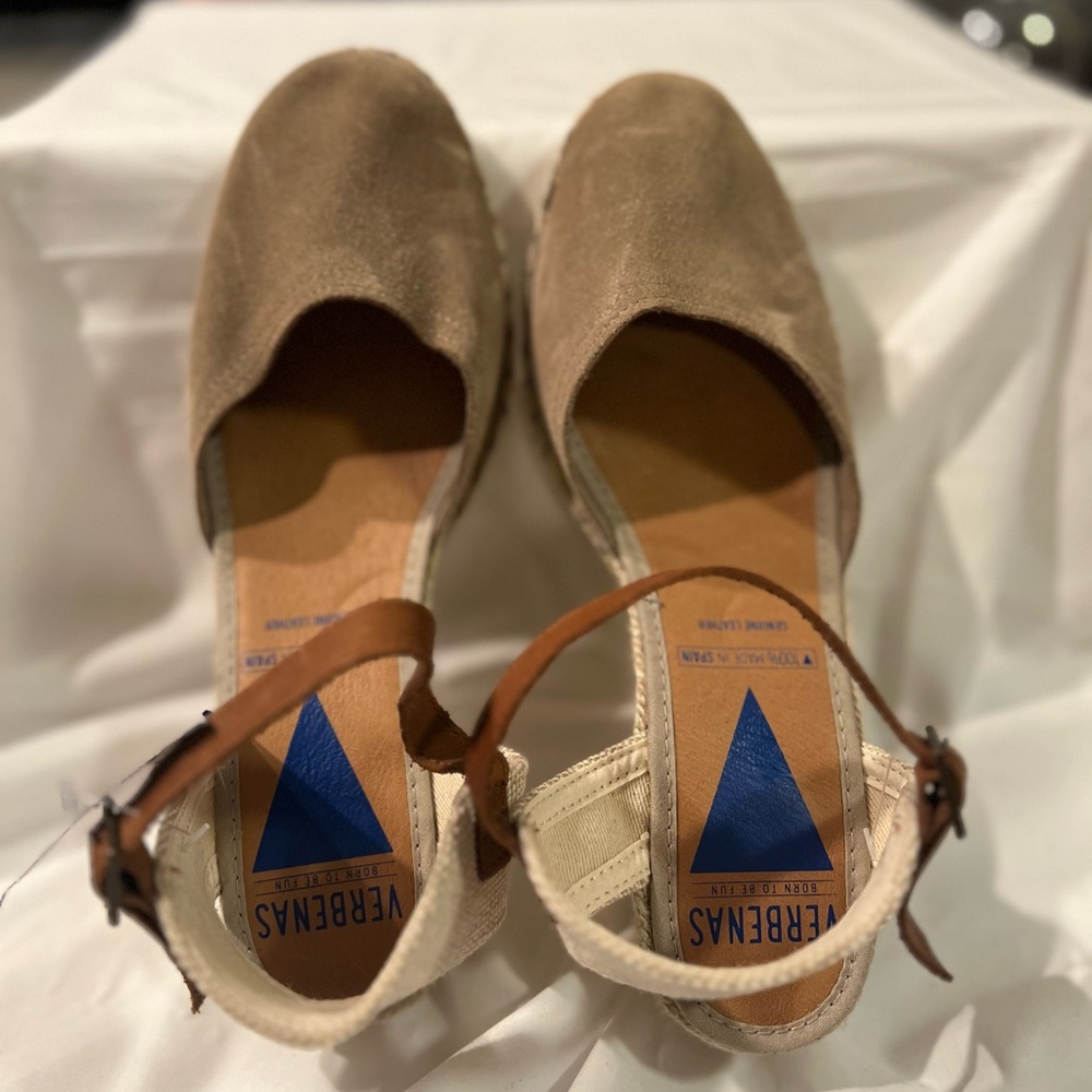 Women's Tan Espadrille Sandals